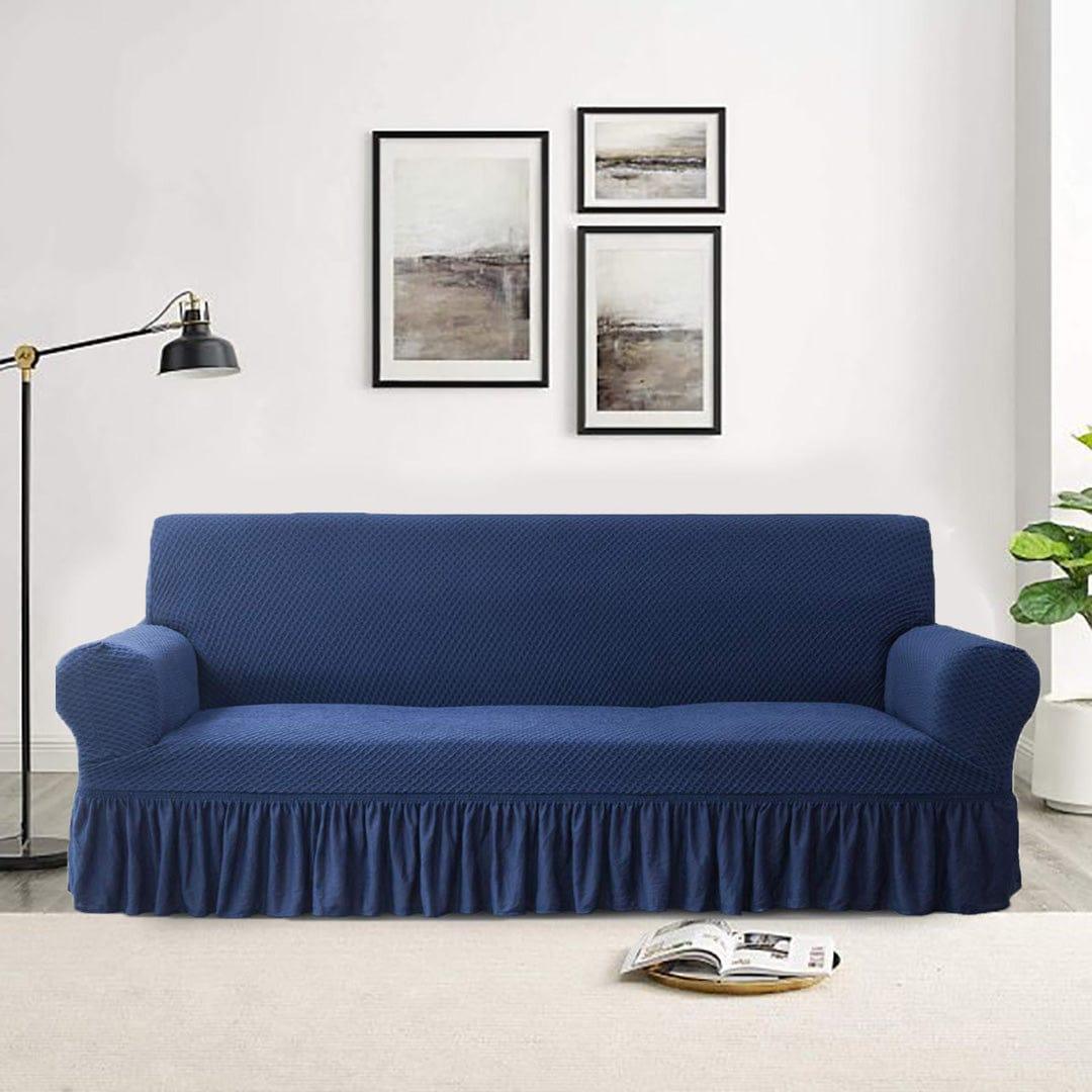Premium Turkish Sofa Covers with elegant, luxurious designs, crafted from high-quality fabric for a smooth, wrinkle-free fit, providing both comfort and protection to your sofa.