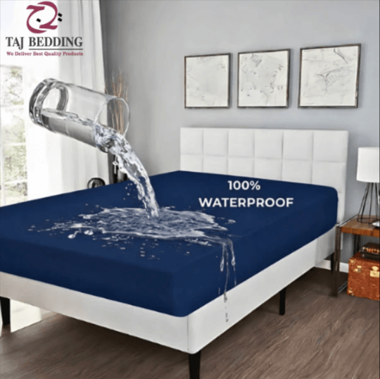 Premium King Size Mattress Covers made from durable, breathable fabric, offering a smooth, protective layer to safeguard your mattress from spills, stains, and wear while ensuring comfort.