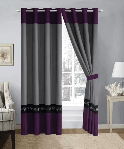Luxury Velvet Embroidered Curtains featuring intricate embroidery on soft velvet fabric, adding elegance and sophistication to any room. Perfect for enhancing your windows with a luxurious look and feel.