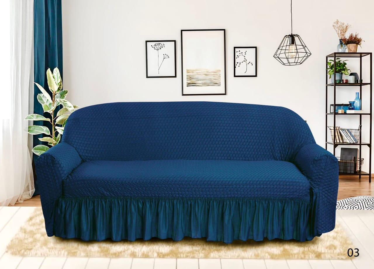 Premium Butterfly Sofa Covers with intricate butterfly patterns, offering a stylish, luxurious fit. Made from durable, stretchable fabric for a smooth, wrinkle-free look and long-lasting protection.